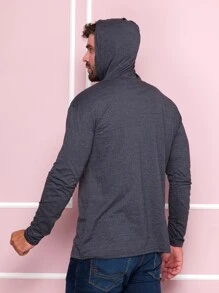 Men T-Shirts & Tanks - Dark Grey - View 2