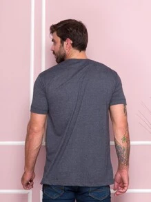 Men Polo Shirts - Dark Grey - View 2