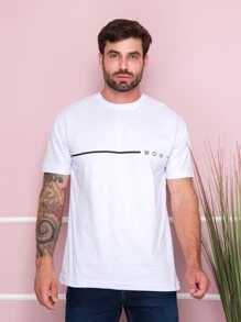 Men Polo Shirts - White - View 4