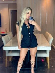 Women Unitards - màu đen - Xem 1