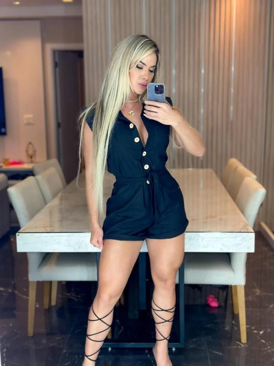 Women Unitards - màu đen - Xem 1