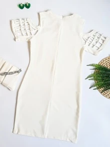 Women Dresses - trắng - Xem 2