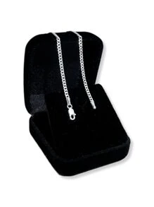 Pulseira Masculino Grumet Escama de Peixe 2 MM Prata 925 Legitima