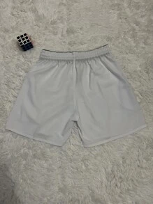 Men Shorts - White - View 2