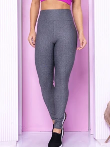 Women Sports Leggings - Gris - Ver 5