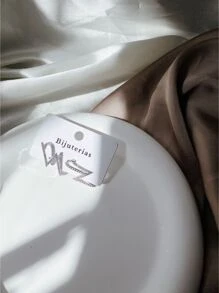 Hoop Earrings - 銀色 - 查看 4