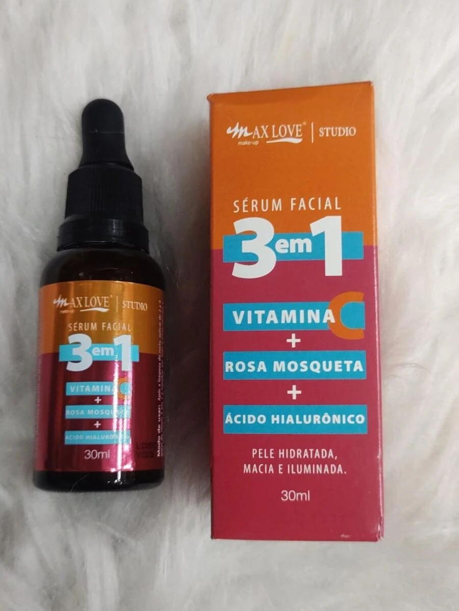 Lucas Maquiagem Sérum Facial 3 em 1 Max Love SHEIN Brasil