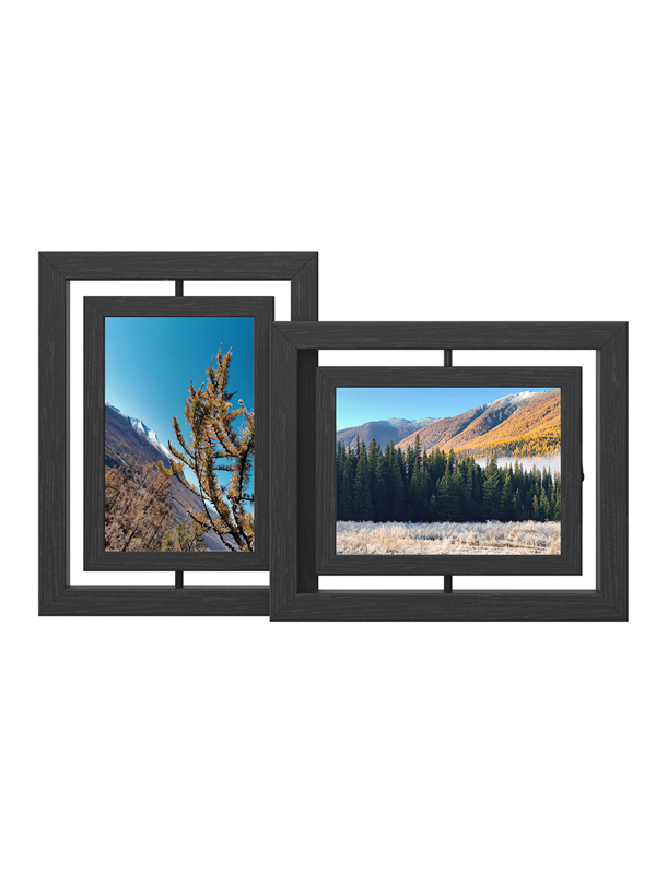 SONGMICS Set of 2 Rotating Photo Frames for 8 x 10 Inch Pictures