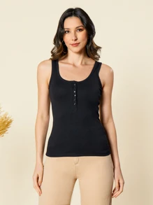 Women Tops - 黑色 - 查看 1