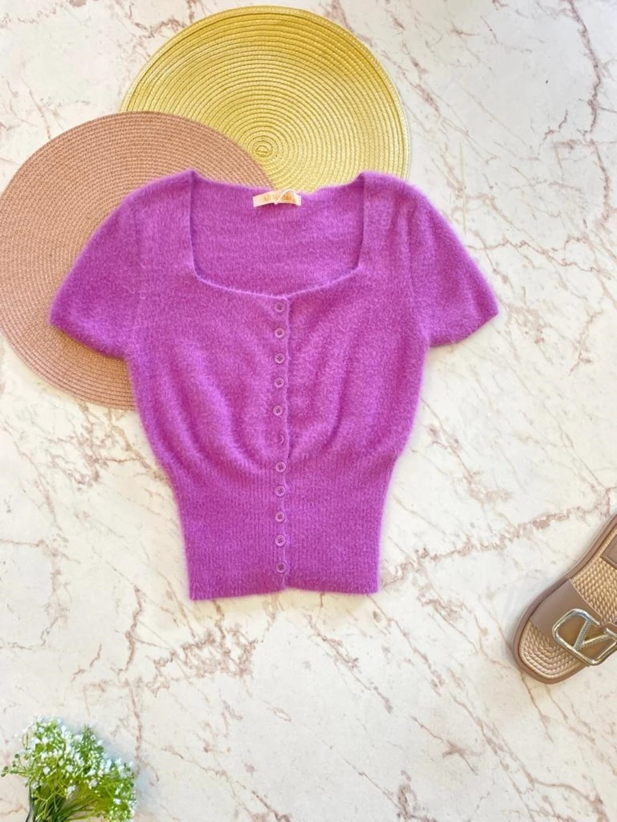 Women Blouses - Bụi tím - Xem 1
