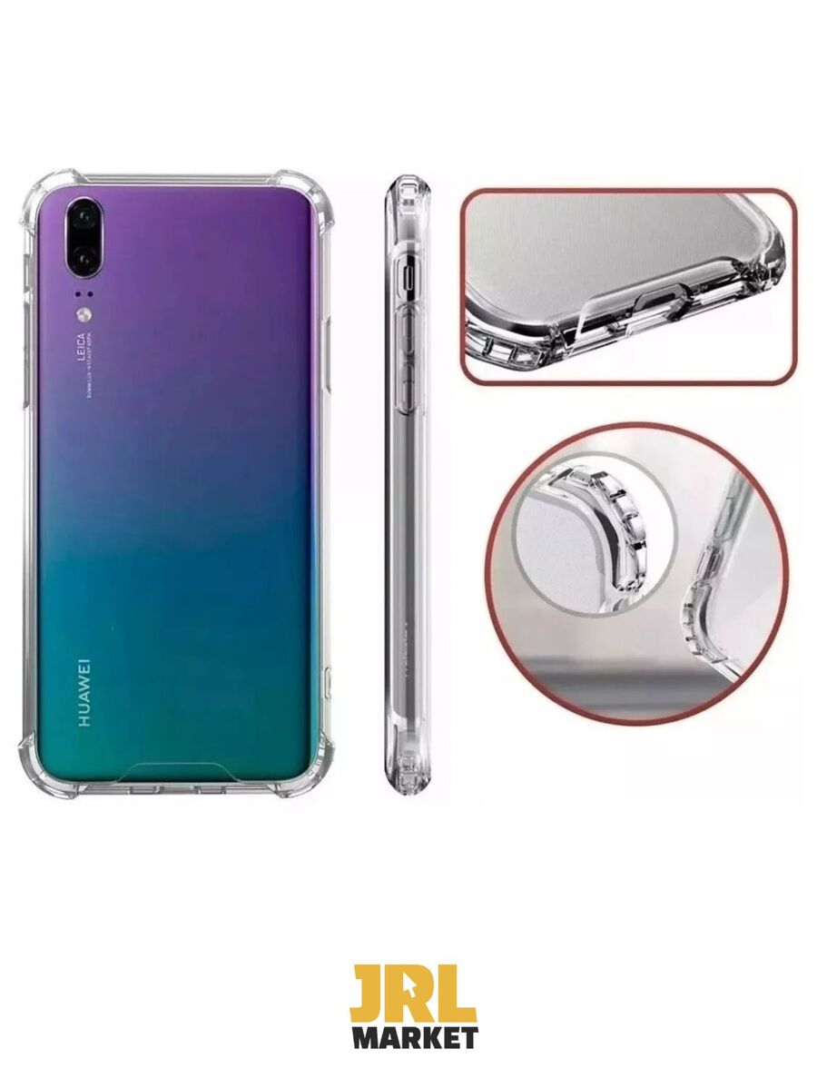 Case For HUAWEI NOVA 8i TRANSPARENT WITH REINFORCED CORNERS | SHEIN