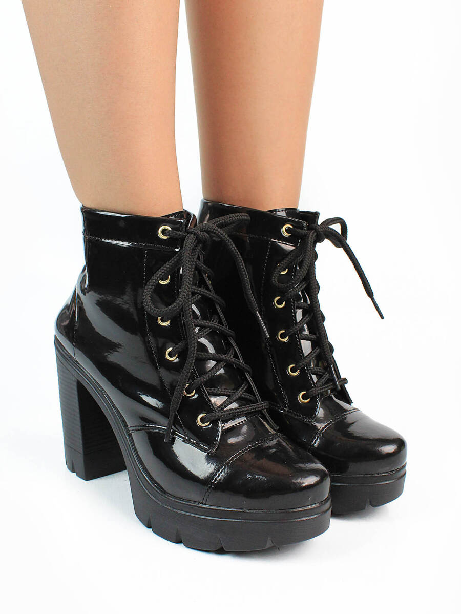 Zamarini Women Fashion Boots - 深灰色 - 查看 1