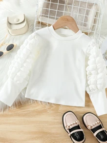 Conjunto 2 piezas Blusa y Falda Cuardos para niña y bebé 2-6 Años 90-140 - Rojo - Ver 3