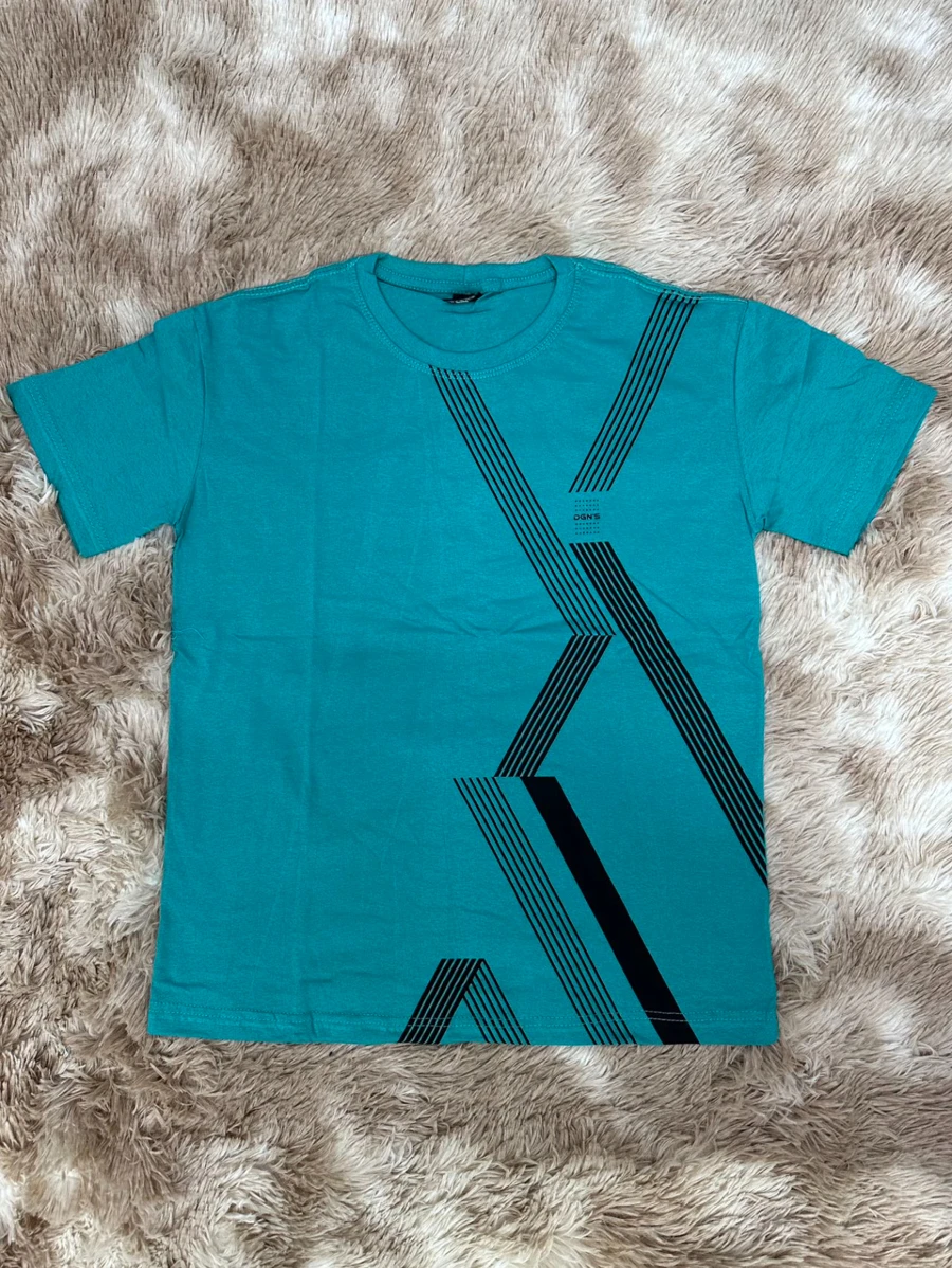 Tshirt masculina de manga curta verão novo SHEIN Brasil