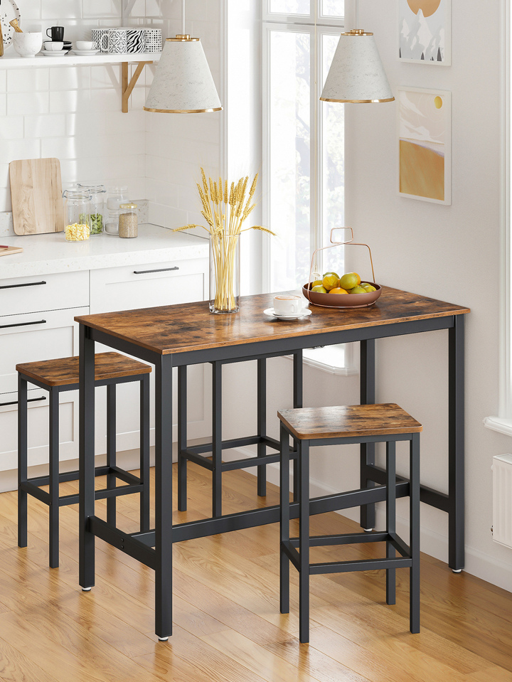 VASAGLE Counter Height Bar Stools Set