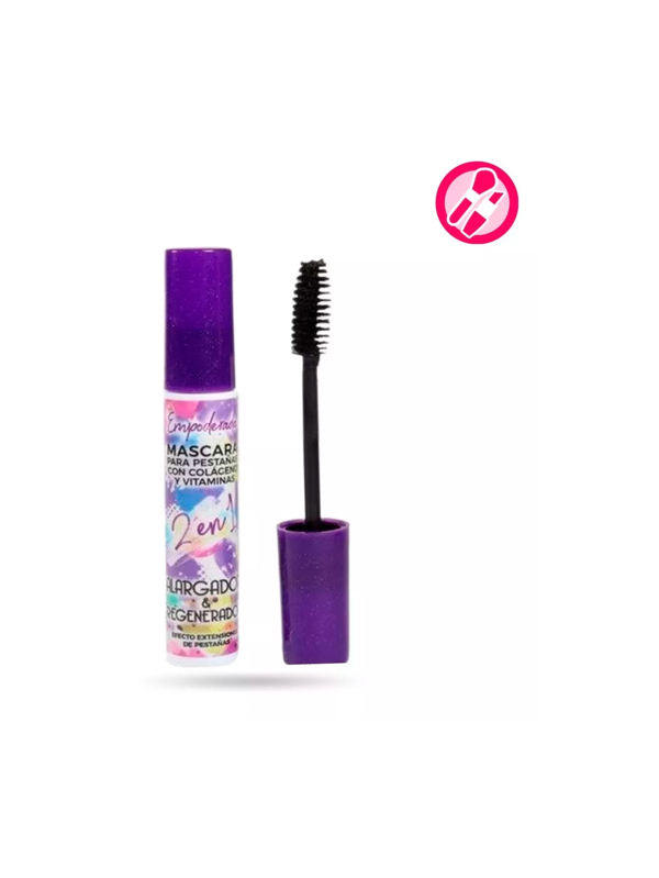 Rimel empoderada morado Alargador de pestañas Engrosador Moda de