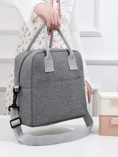 Bolsa Térmica Marmita Lancheira Quente e Frio com Alça de Ombro Ajustável - MODELO NOVO! - UNISEX - PROMOÇÃO