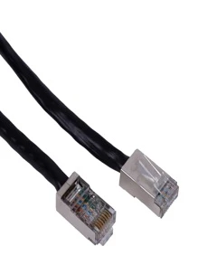 Cabo De Rede Pacht Cord 15m Ethernet Rj45 Cat6 Preto 15 Mt