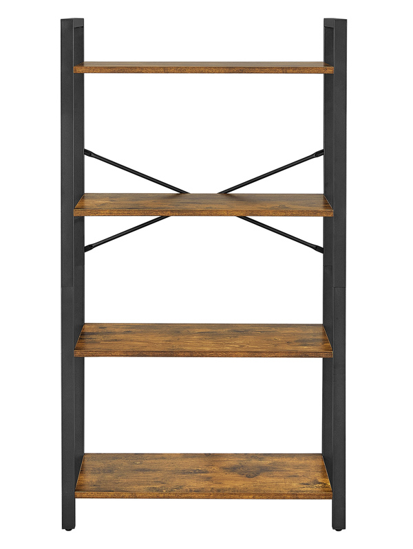 VASAGLE Bookshelf, 4Tier Shelving Unit, Bookcase, Book Shelf SHEIN USA