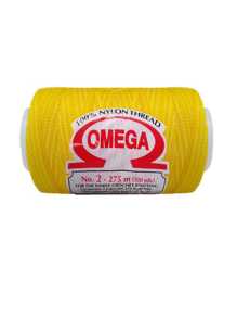 100% Nylon Thread Spool For Fine Knitting No. 2 - 芥末黃 - 查看 1