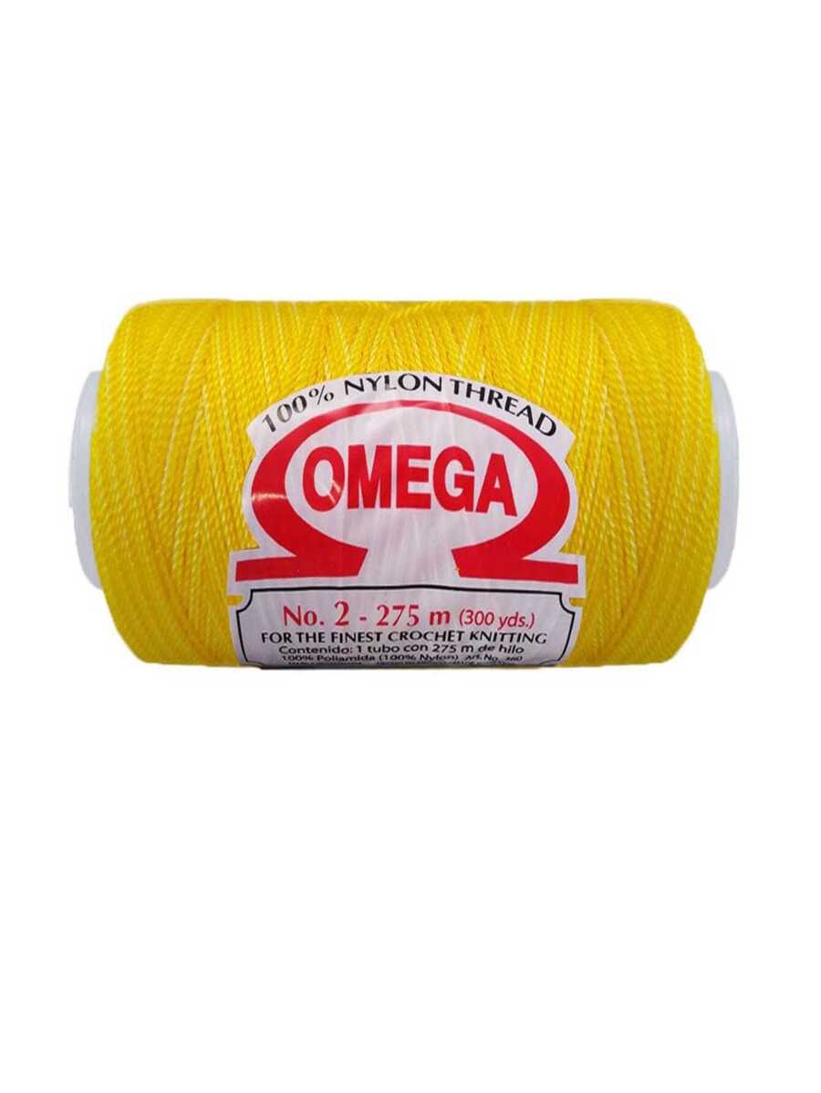 100% Nylon Thread Spool For Fine Knitting No. 2 - 芥末黃 - 查看 1