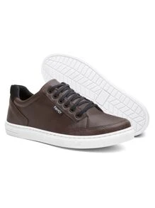Tênis Sapatenis Botinha Masculino Cano Baixo Estilo Casual Confortável