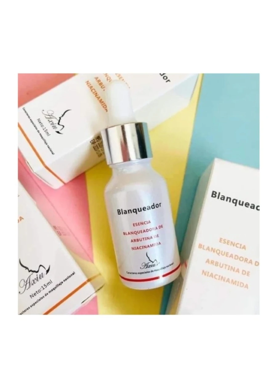 DE TODO UN POCO Serum Blanqueador Ilumina E Hidrata Suero Anti Edad Aclarante Axiu - transparente - Ver 1