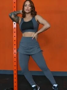 Women Sports Sets - Xám - Xem 1