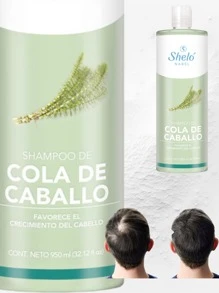 Shampoo Cola de Caballo Shelo Nabel 950 Ml - Verde Oliva - Ver 3