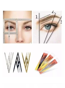 Compás Aureo Para Diseño De Cejas