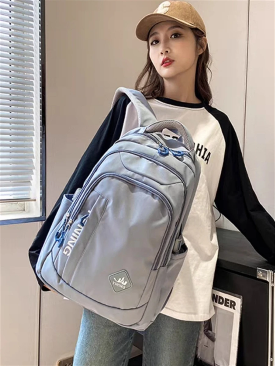 Women Functional Backpacks - 藍色 - 查看 1