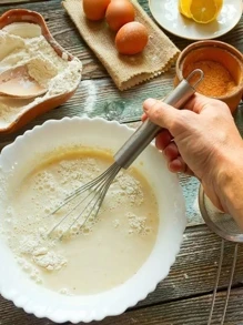 Fouet Fuê Batedor de ovos Manual Aço Inox KE HOME - Prata - Visão 4