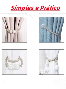 Decorative Curtain Accessories - Màu be - Xem 6
