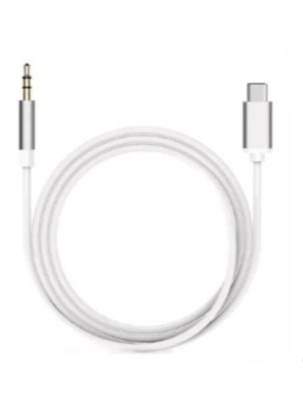 Cabo Auxiliar Tipo C P2 3.5mm Para Celulares LE-0162