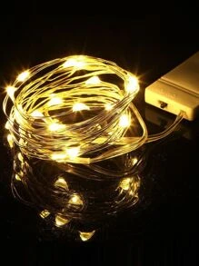 Fio De Fada 2M Com Luzes Led Fada Para Decoração De Casa e Natal Festa  Promoções (A10-16)