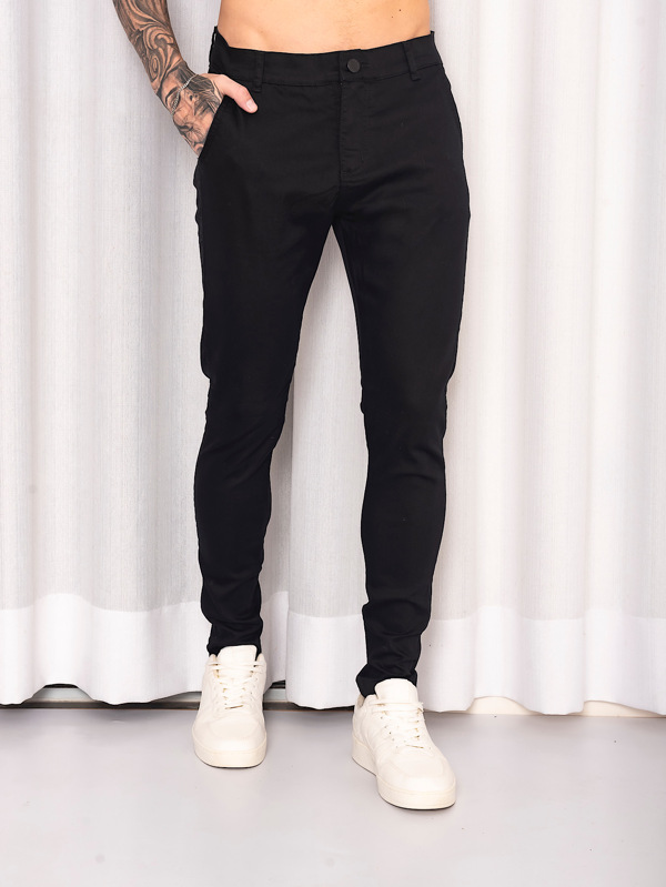 Calça Sarja Alfaiataria Super Skinny