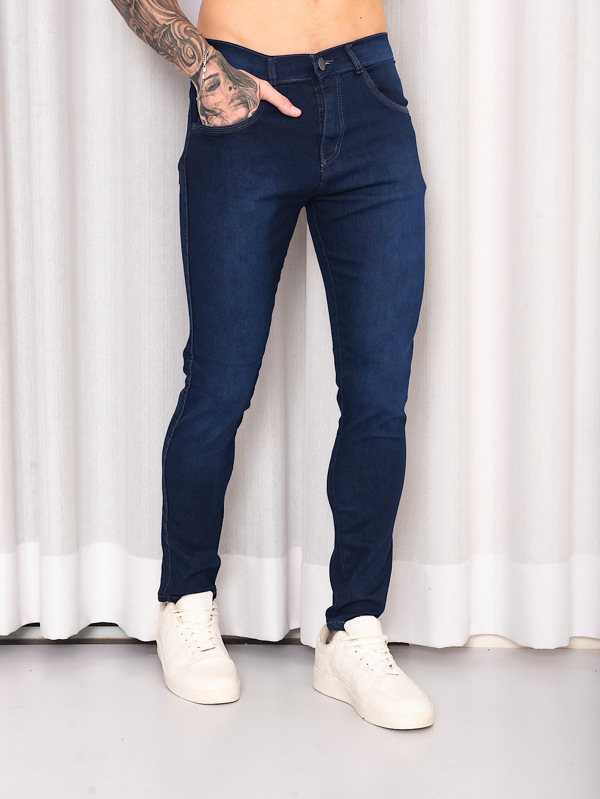 Calça Jeans Skinny Masculina