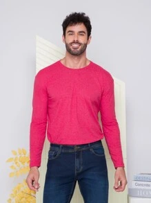 Men T-Shirts & Tanks - Watermelon Pink - View 4