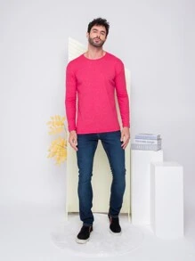 Men T-Shirts & Tanks - Watermelon Pink - View 1