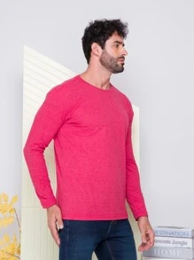 Men T-Shirts & Tanks - Watermelon Pink - View 3