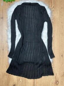 Casaco Feminino longo cardigã moda feminina