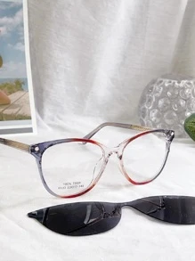 Fashion Glasses - 藍色 - 查看 2