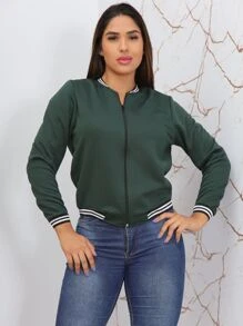 Women Jackets - 軍綠色 - 查看 1