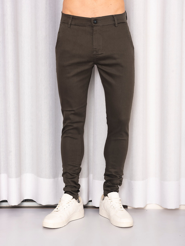 Calça Alfaiataria Sarja Skinny