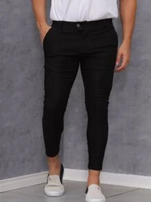 Calça Alfaiataria Super Skinny Social Cós Transpassado