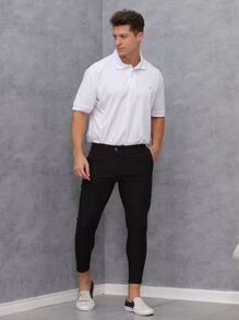 Calça Alfaiataria Super Skinny Social Cós Transpassado