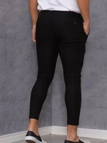 Calça Alfaiataria Super Skinny Social Cós Transpassado