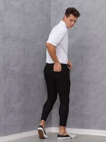 Calça Alfaiataria Super Skinny Social Cós Transpassado