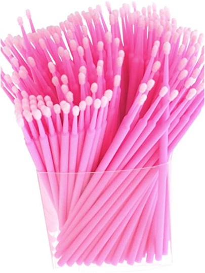 Microbrush 100 Microaplicadores Microcepillos Pestañas Mink