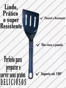Frigideira N 22 Antiaderente + 1 Espátula De Nylon